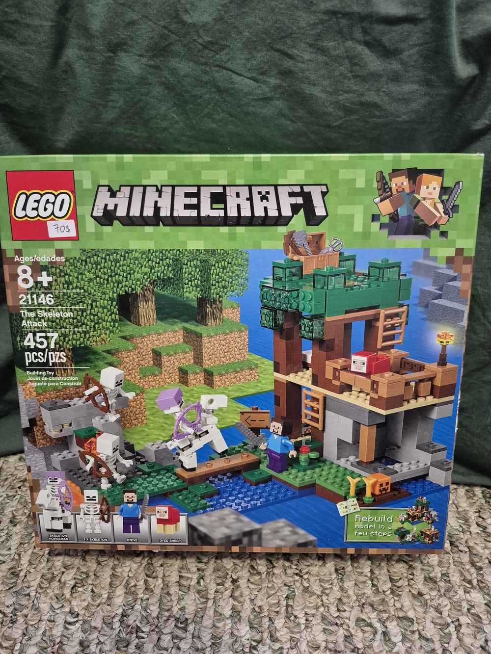 LEGO Minecraft The Skeleton Attack Playset - 21146